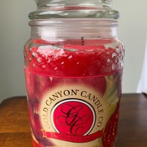 Rare Gold Canyon Candle Co 26oz pomegranate